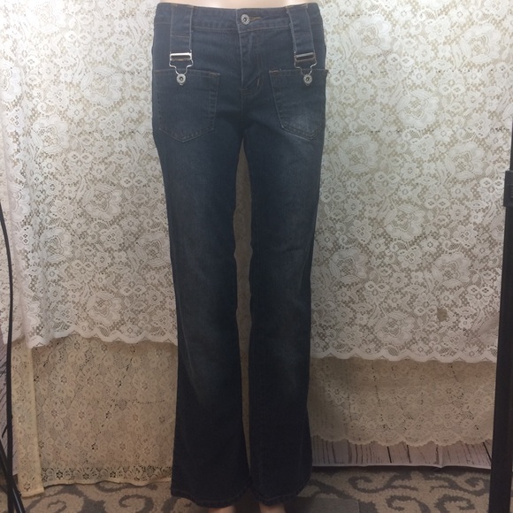 South Pole dark wash jeans retro style size 3 - Picture 3 of 8